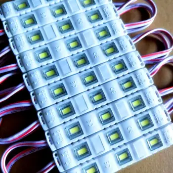 

waterproof 5730 3LEDs Injection molding LED Module super bright led modules lighting red/green/blue/Yellow/Pink/Warm
