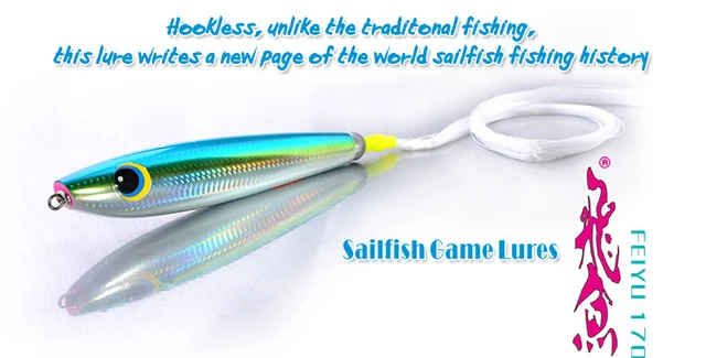 170mm 75g Floating Sailfish Game minnow Lure Handmade Wooden Plug Fishing Lure  Sailfish artificial bait SFT Brand - AliExpress