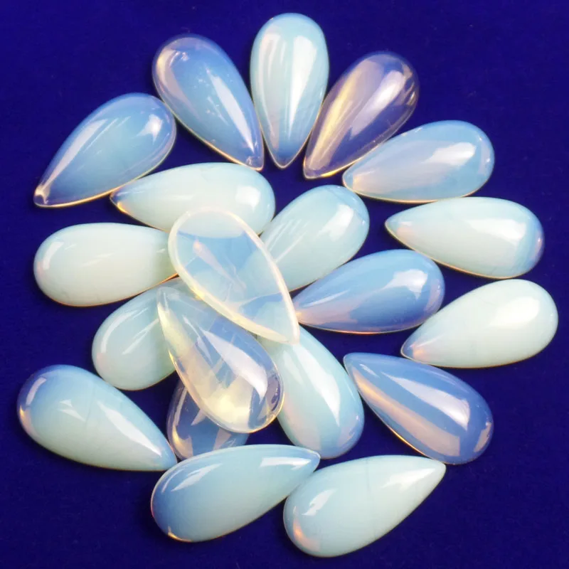 (10 pieces/lot) Wholesale Opal Opalites Teardrop CAB Cabochon for