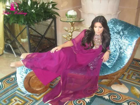 kim kardashian kaftan