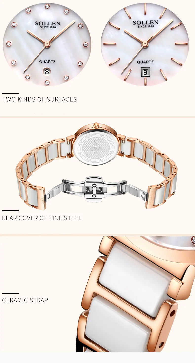 Автоматические механические Женские часы с сапфировым кристаллом, новейший дизайн, часы высокого качества с кожаным ремешком, модные наручные часы, новинка