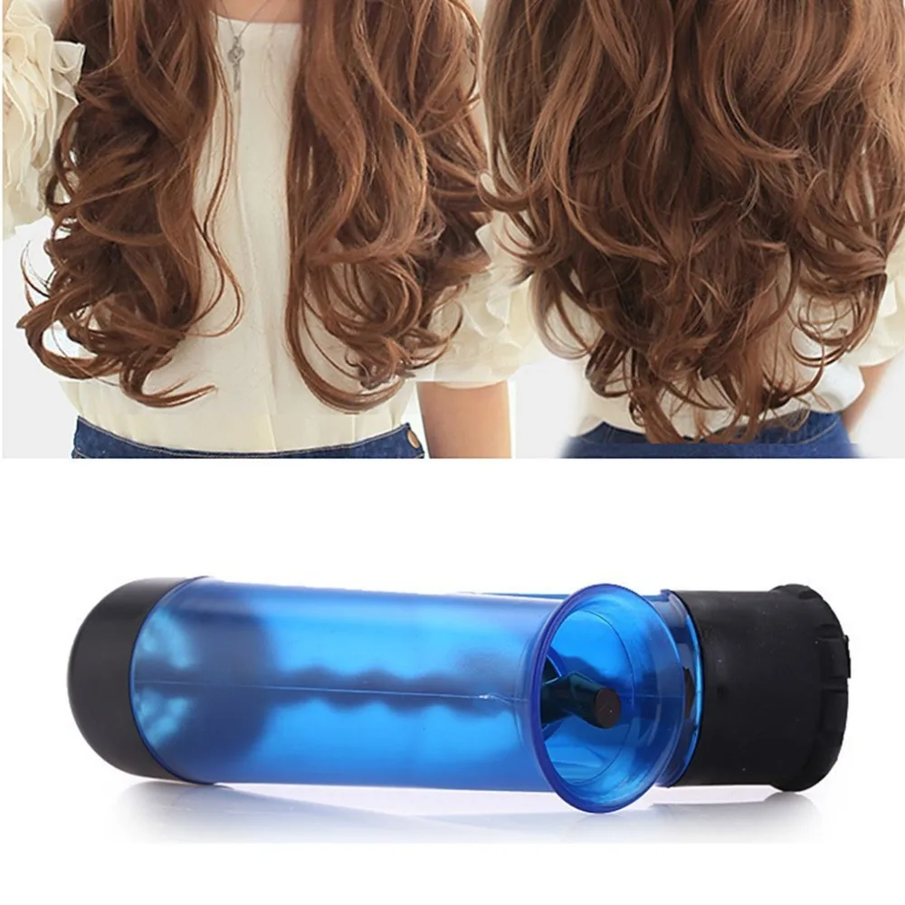

Portable Size Hair Dryer Diffuser Magic Wind Spin Detachable Drying Blow Hair Diffusers Roller Curler Women Hair Styling Tool