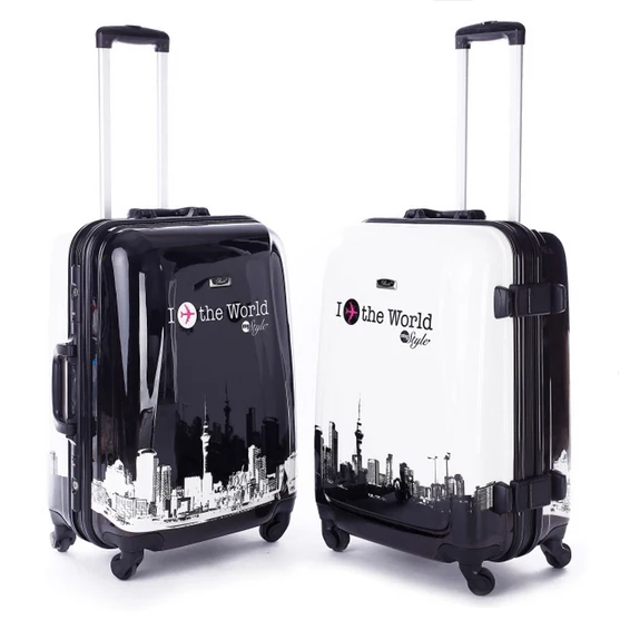 Aluminum Frame Hot sales ABS trolley suitcase luggage/Pull Rod trunk /traveller case box with spinner wheel Aluminum Frame Hot sales ABS trolley suitcase luggage/Pull Rod trunk /traveller case box with spinner wheel