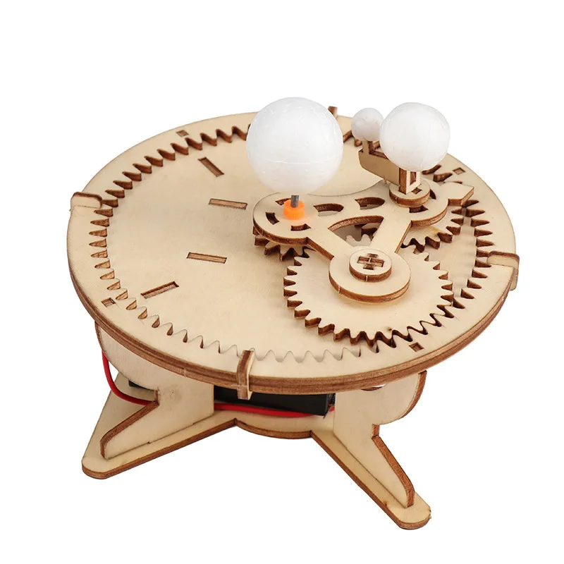 

DIY STEM Toys for Children Educational Science Experiment Technology Toy Set Planet Solar System Model Puzzle Painted Kids Toys