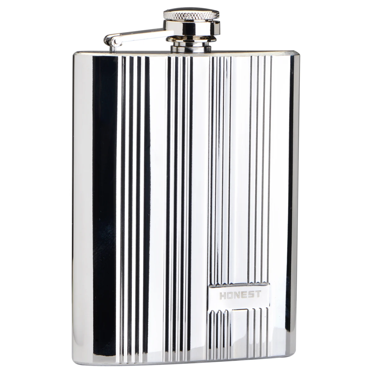 Good quality 304 stainless steel portable hip flask,8 oz Straight