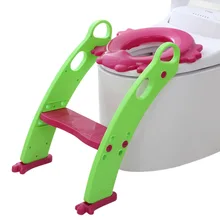 Детские горшки уход за ребенком мать и дети детское сиденье для унитаза детская лестница складной Туалет детское сиденье кольцо переносные горшки Горячая Новинка
