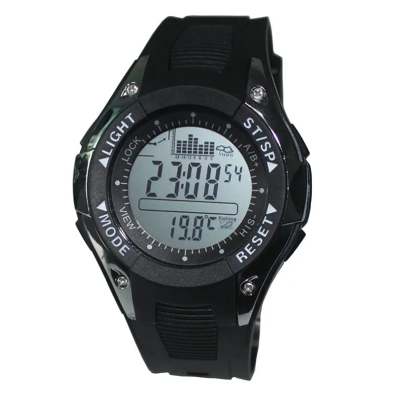 New Design Fishing Altimeter Barometer Thermometer Watch Mens Watch Outdoor Sports Digital Watches Men Climbing Hiking