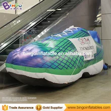 Advertising used 5.2M inflatable sport shoes with blower for event, party inflatable toy