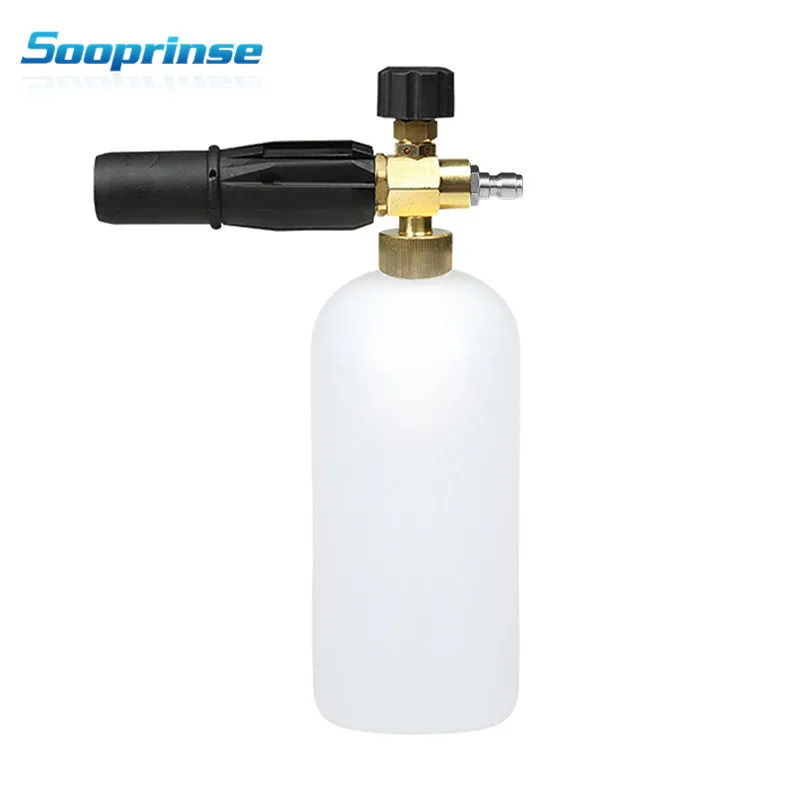 

Snow Foam Lance Car Wash High Pressure Washer 1/4" Quick Release Adjustable Foam Gun Foam Cannon car accessories car cleanining