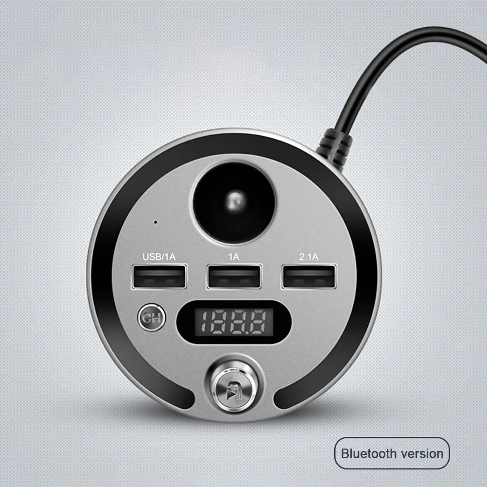 Многофункциональный Автомобильный MP3 плеер Bluetooth FM передатчик чашка