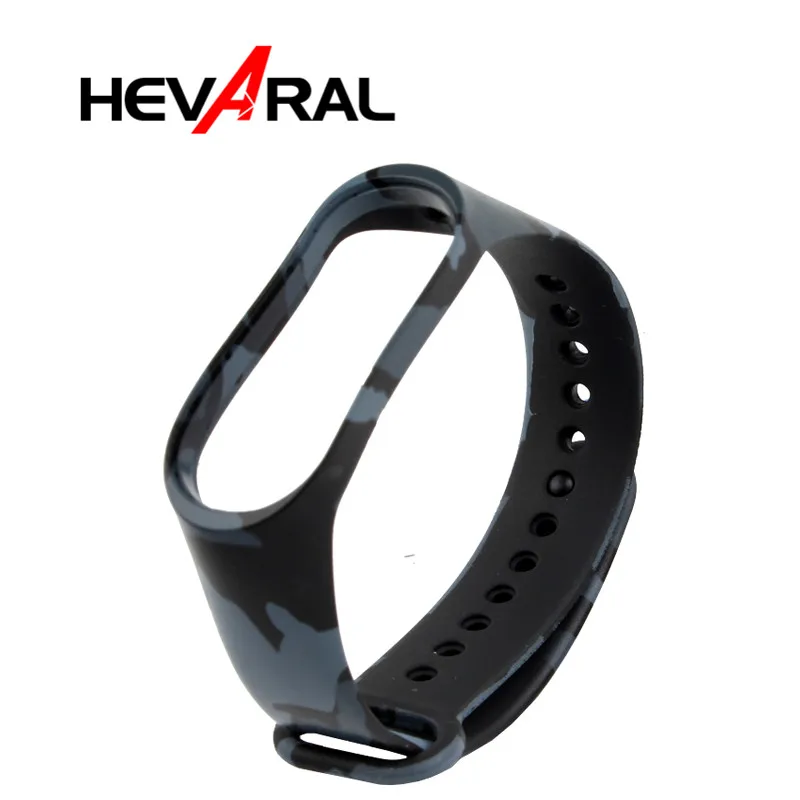 Ремешок Hevaral для оригинального Xiaomi Mi Band 3 силиконовый браслет Miband3 спортивный