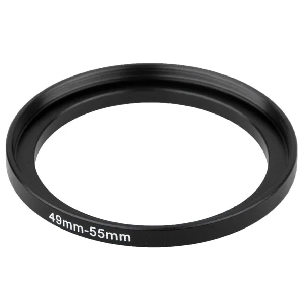 

49mm-55 mm 49-55 mm 49 to 55 mm 49mm to 55mm Metal Step Down Lens Filter Adapter Ring Stepping