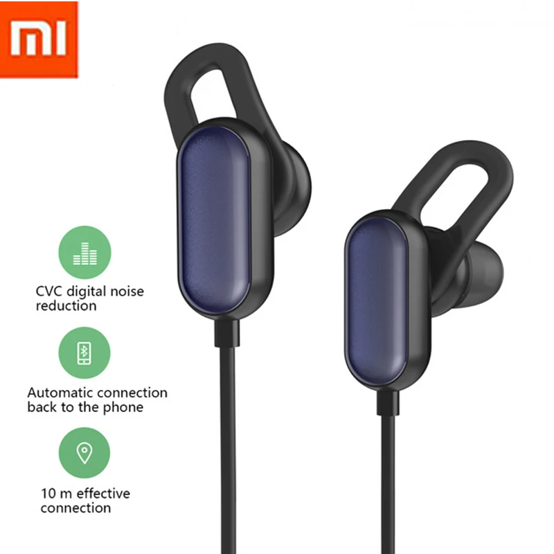 

Xiaomi Mi Sports Bluetooth Headset Xiaomi Young Wireless Bluetooth 4.1 Music Sport Earphones Earbud IPX4 Waterproof headpones