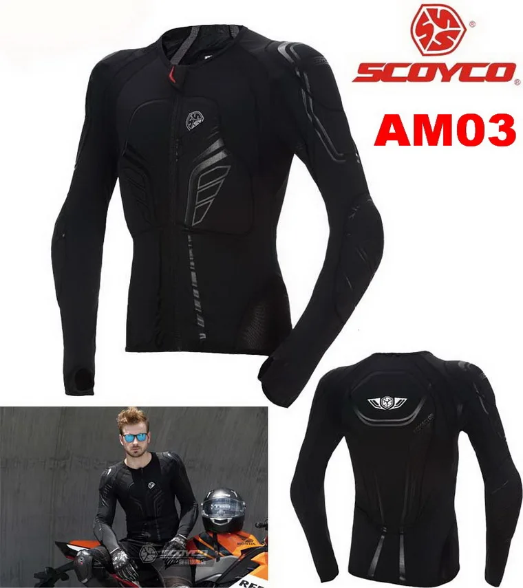 2016 New Scoyco motorcyclists ARMOR drop resistance Clothing Wicking