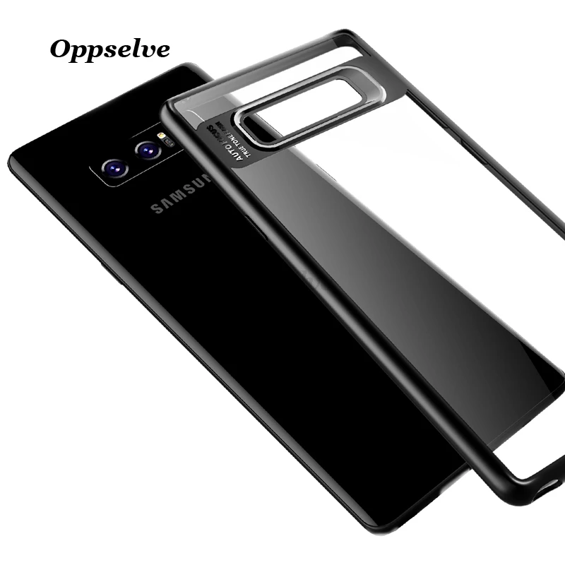 

For Samsung Galaxy Note 8 Case, Oppselve Full Protective Slim Transparent Back Cover Case For Galaxy Note 8 Note8 Phone Pouch