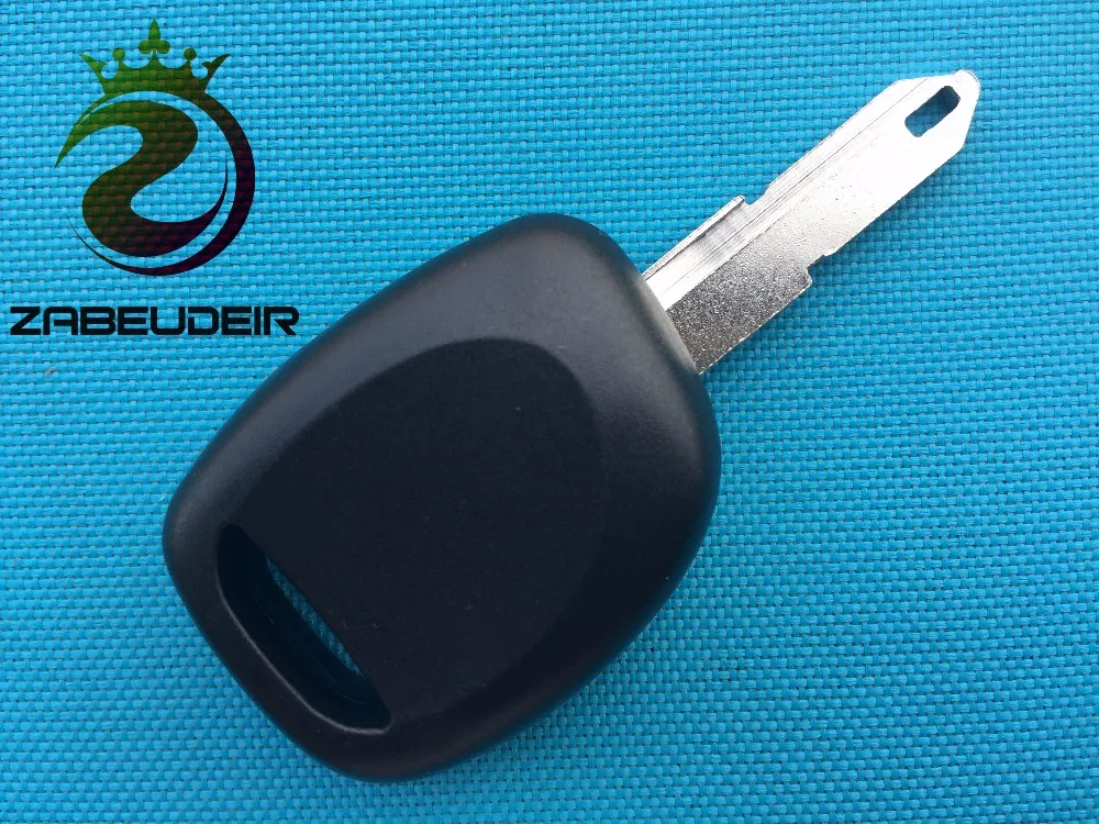 

1pcs of New Replacement transponder key shell Case blank fob uncut blade For Renault Megana Modus Clio without chip no logo