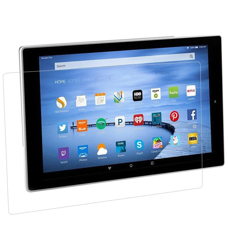 Закаленное стекло 2.5D для Kindle Fire HD 8 10 2017 HD8 HD10 0 защита экрана планшета 7 0|Защитные