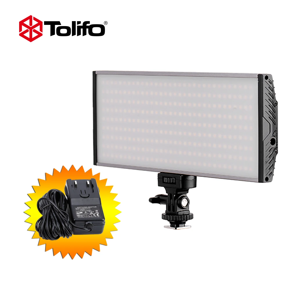 Tolifo Pt 30B 30 Ws двухцветсветодиодный Светодиодная панель для видеосъемки с