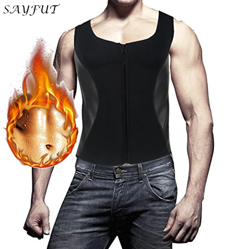 Sweat Vest For Men SHAPERIN Men Neoprene Waist Trainer Sweat