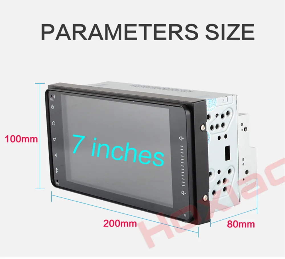 Discount Android 8.1 Car Radio for TOYOTA COROLLA Camry Land Cruiser HILUX PRADO RAV4 Quad Core wifi Bluetooth video audio Multimedia 2