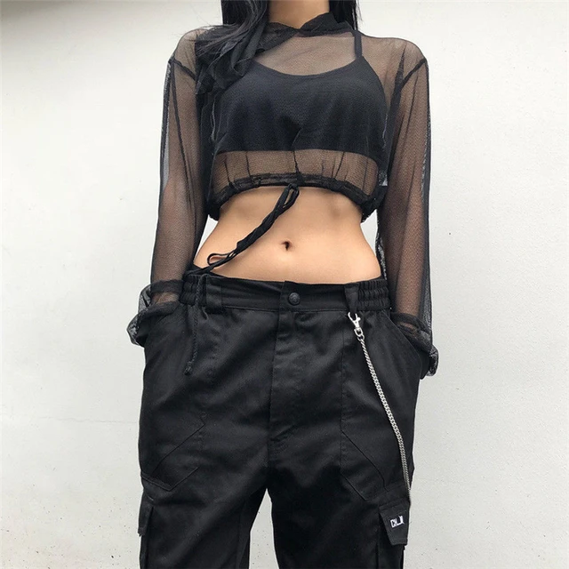 Special Offers 2018 Sexy Women Bikini Cover-Up Mesh Sheer Fishnet See-through Long Sleeve Crop Top T-Shirt Blouse Hoodie Beachwear Bathing Suit Special Offers 2018 Sexy Women Bikini Cover-Up Mesh Sheer Fishnet See-through Long Sleeve Crop Top T-Shirt Blouse Hoodie Beachwear Bathing Suit