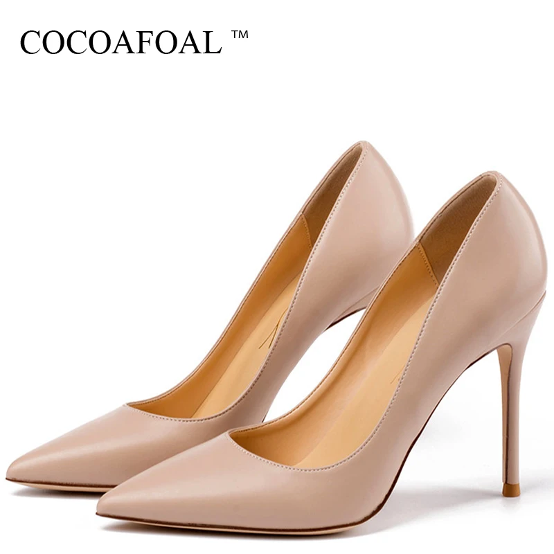 

COCOAFOAL Wedding Women's High Heels Shoes Heel Woman Purps Sexy Zapatos Mujer Tacon Black Red Women's High Heels Shoes Party