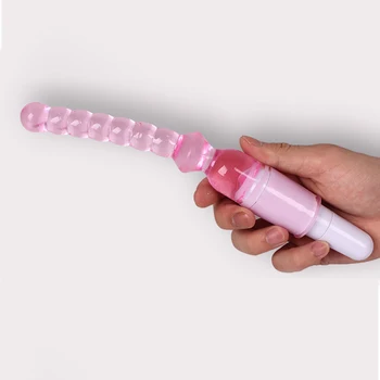 Jelly Vibrator Stick Long Anal Butt Plug Beads G-spot vagina Massager Adult Sex Toys For woman Couples Masturbation Shop Dildo 6