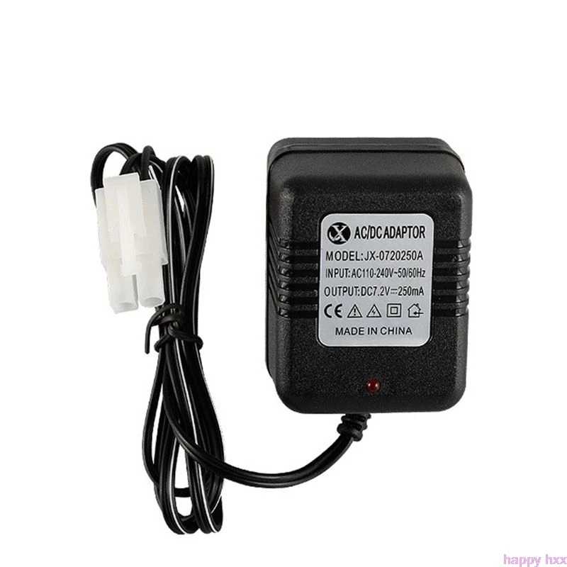 

Rechargeable Battery Charger Ni-Cd Ni-MH SC Batteries Pack EL Plug Adapter Connector 7.2V 250mA Output