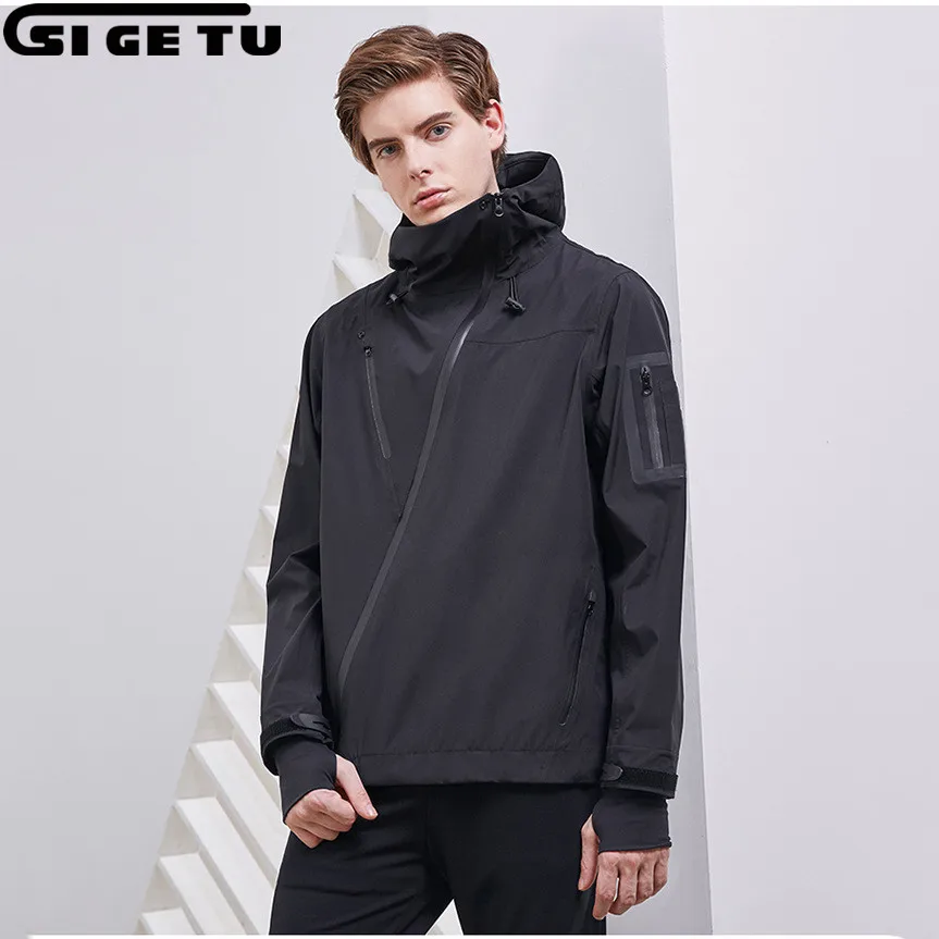 

2019 NEW Men Running Jacket Autumn And Winter Windproof Windbreaker Men's Comfortable Warm Type Jacket Loose Running Sportswear