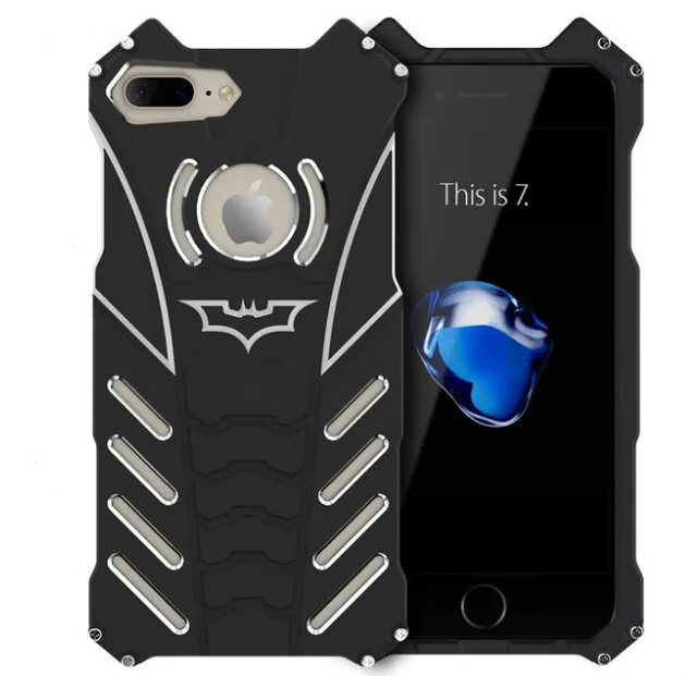 

Cases For Iphone 6 6s 7 7 Plus 8 8 Plus Armor Heavy Dust Metal Aluminum Cnc Batman Phone Cases For Iphone X Xs Xr Xs Max
