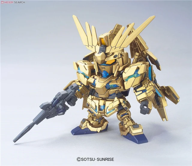 Японские Аниме фигурки Gundam SD BB Banshee робот экшн пластиковые модели Наборы