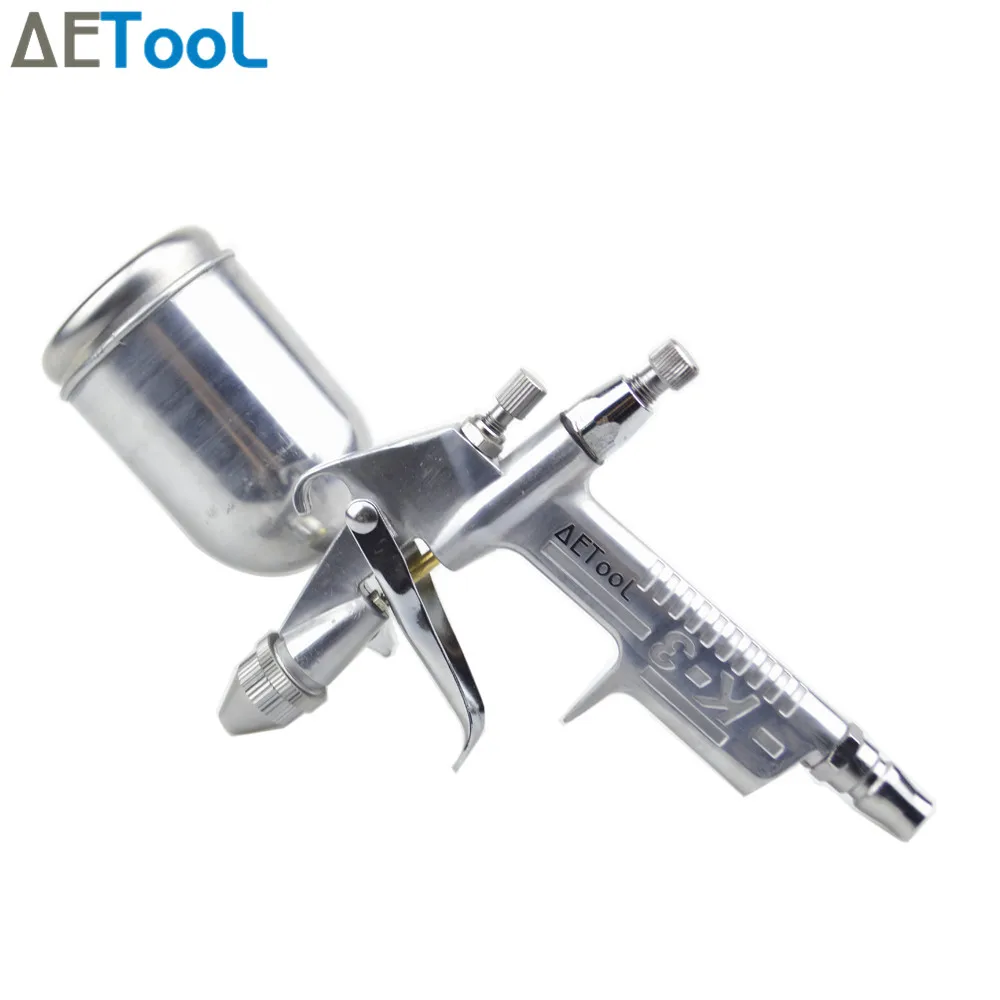 AETool 0.5mm Mini Airbrush Spray Gun 125ml Airless Aerografo Sprayer