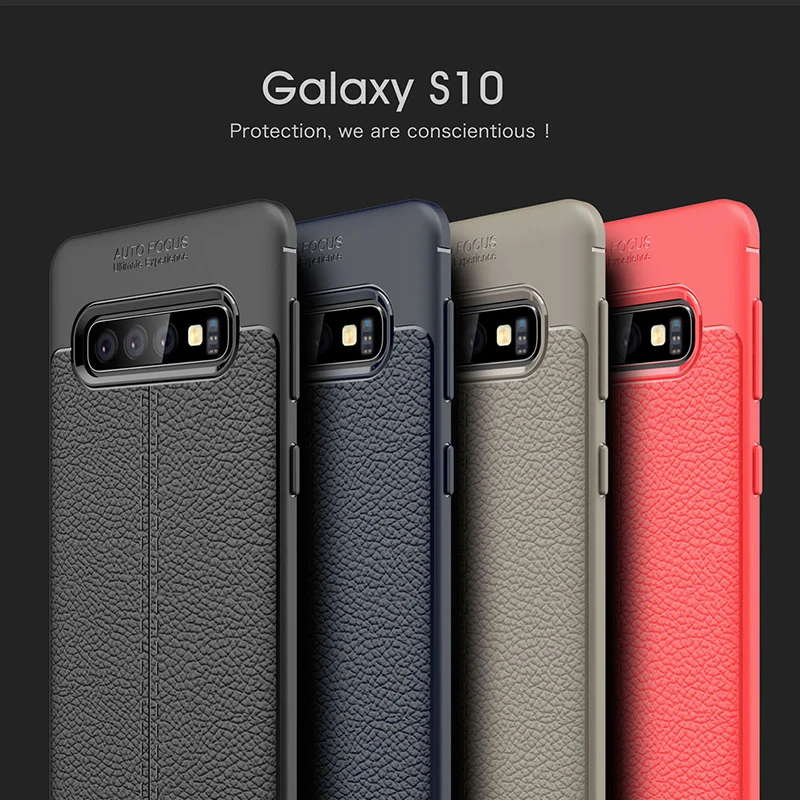Чехол для Samsung Galaxy S10e S10 Plus чехол силиконовый бампер из ТПУ мягкая задняя крышка + |