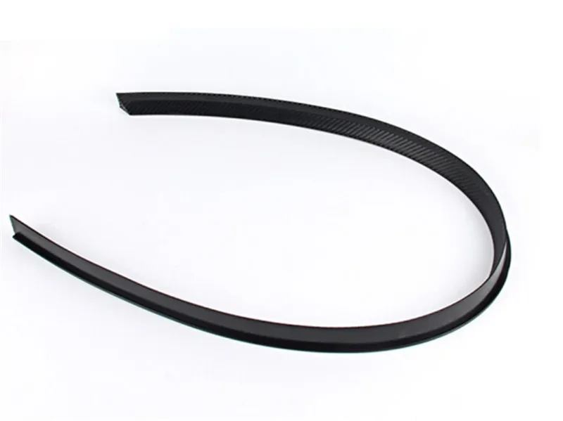 Мягкий 2 шт. 4" 117 см/59''150cm 2 шт./комплект углеродного волокна/черный Стиль арок арки колеса брови для Mazda 2/3/6/8 2011 4 и 5