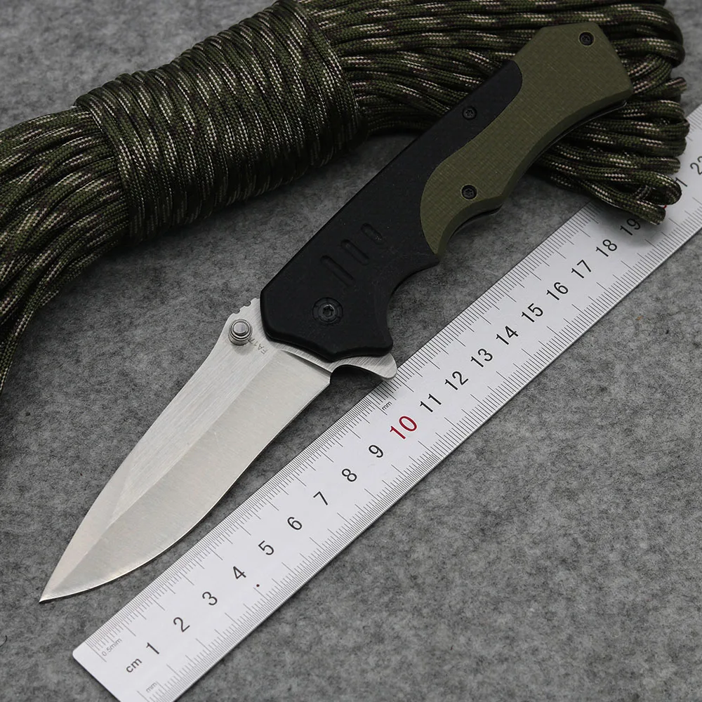 

New High-performance Folding Blade Knife 3CR13MOV Facas Camping edc Tool 58HRC Aluminum Handle Tactical Knives