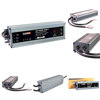 

AC 100-240V 175-240V to DC 12V 24V 60W 100W 120W 150W 200W 250W 300W Ultra Thin IP67 Waterproof LED Strip Lighting Transformers