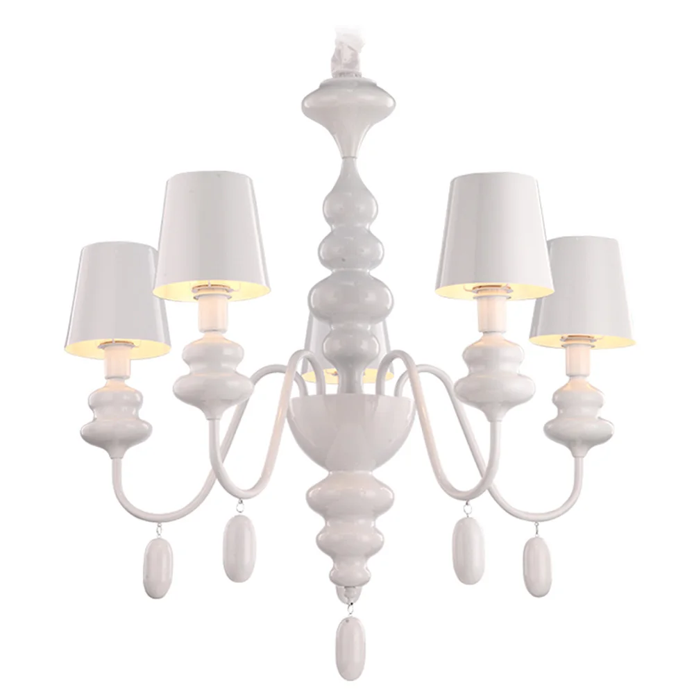 Светодиодная Новая современная железная люстра 110 220 В Lustre дизайн люстры для