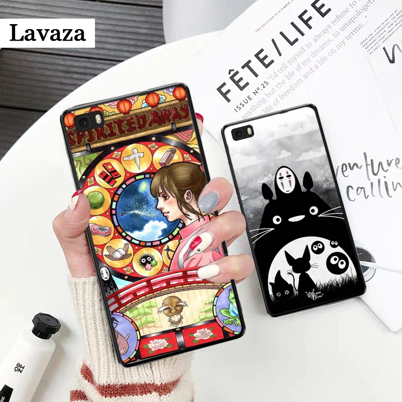 Матовый и Тоторо силиконовый чехол для Huawei P8 Lite 2015 2017 P9 2016 Mimi P10 P20 Pro P Smart Z 2019