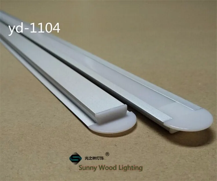Polegada por Peça Perfil de Alumínio Canal para 11mm 5 30 Pçs e lote 40 Levou Incorporado Levou Placa Pcb Levou Luz Bar Tampa da Caixa 5 levou perfil de alumínio, incorporado levou canal