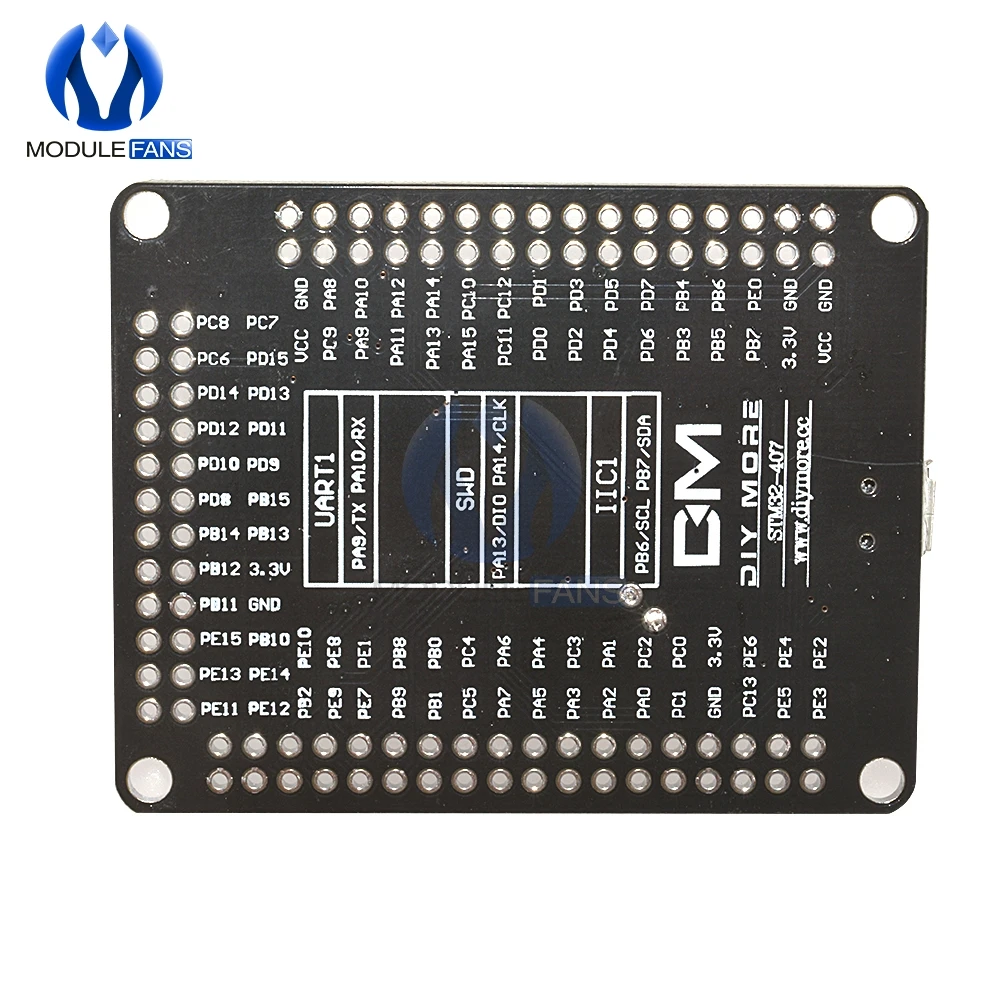 STM32F4 обнаружения STM32F407VGT6 ARM Cortex-M4 32 бит MCU ядро макетная плата SPI IEC IIC UART ISC интерфейс SDIO модуль