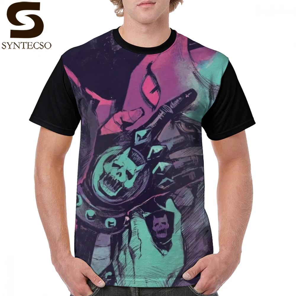 Skup Jojo T Shirt Killer Queen koszulka 100 poliester klasyczna koszulka z nadrukiem zabawa z krótkim rękawem Plus rozmiar drukowane męskie Tshirt