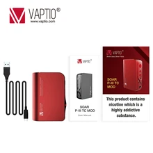 Vape мод Vaptio P3 мод встроенный 3000 мАч супер большой емкости батареи с 30~ 100 Вт выходной мощности электронная сигарета испаритель комплект