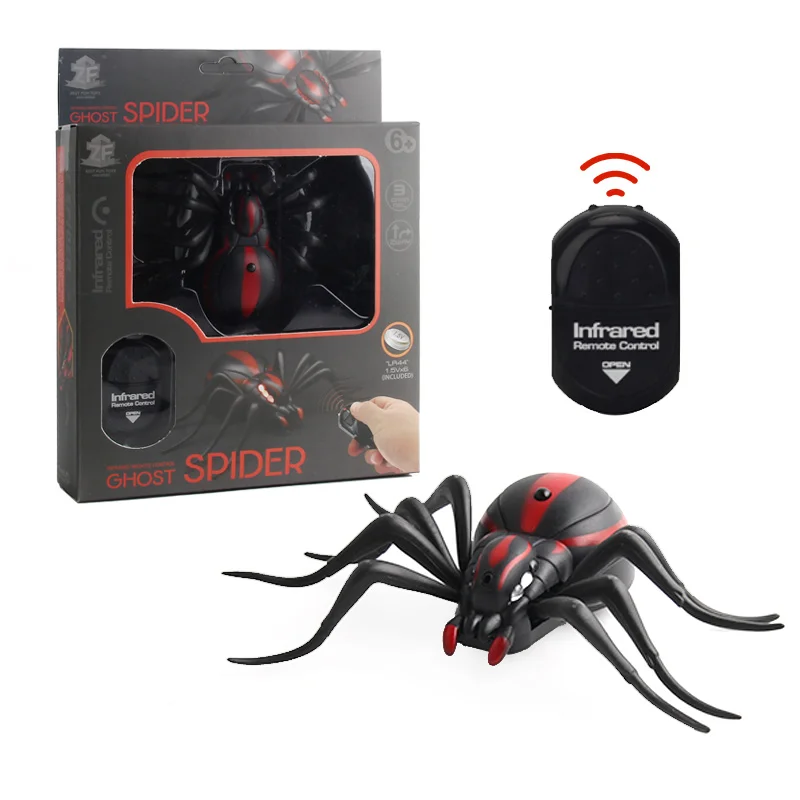 High Simulation Animal Infrared Remote Control RC Spider Toy