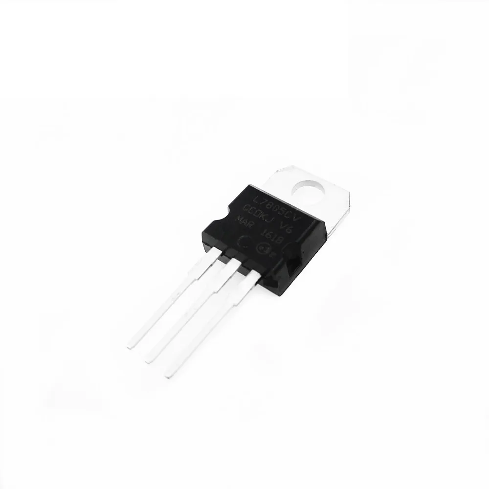 

100 PCS L7805CV TO-220 L7805 LM7805 7805 Positive-Voltage Regulators