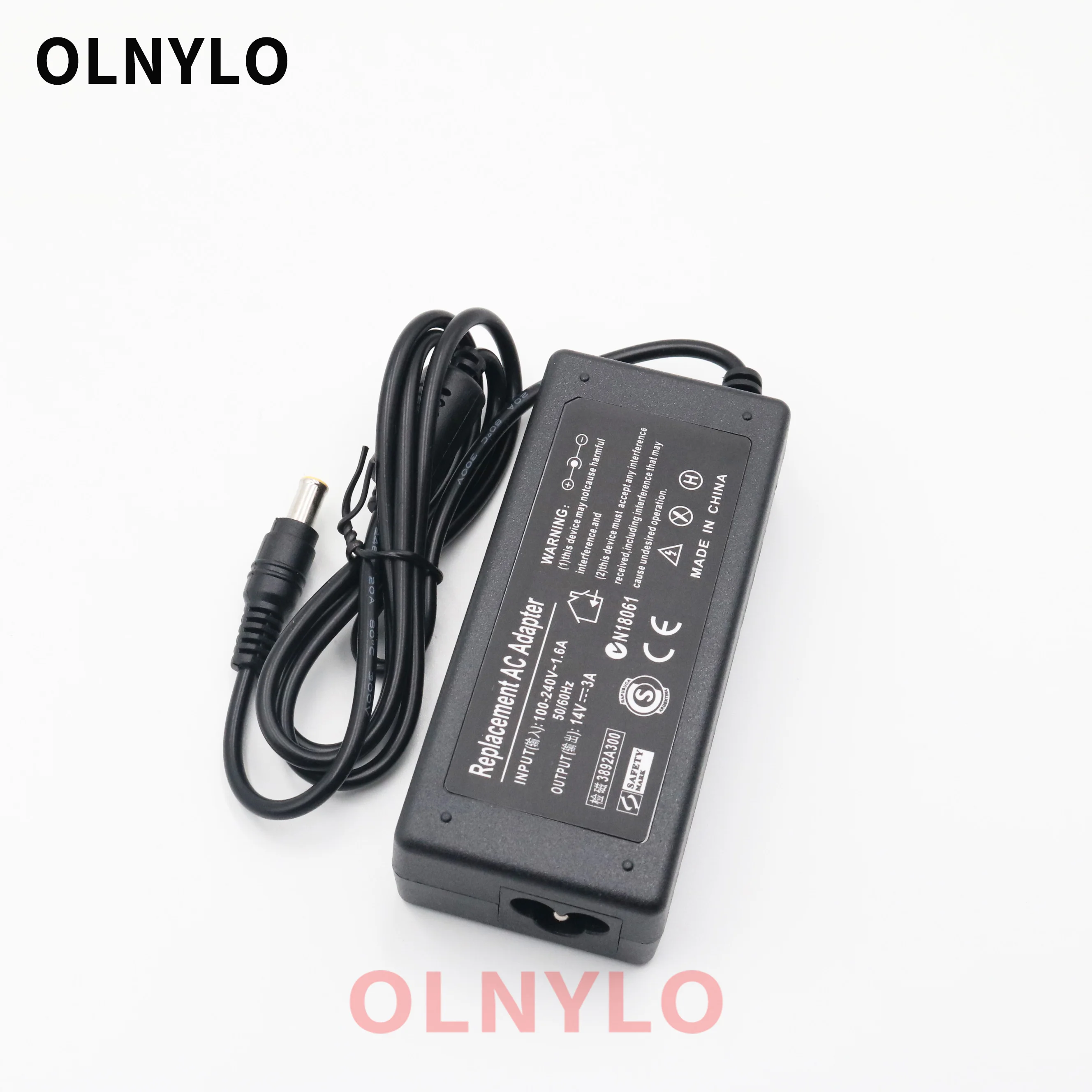 

14V 3A AC Adapter Power For Samsung SyncMaster A300 Series SA300 LCD LED Monitor