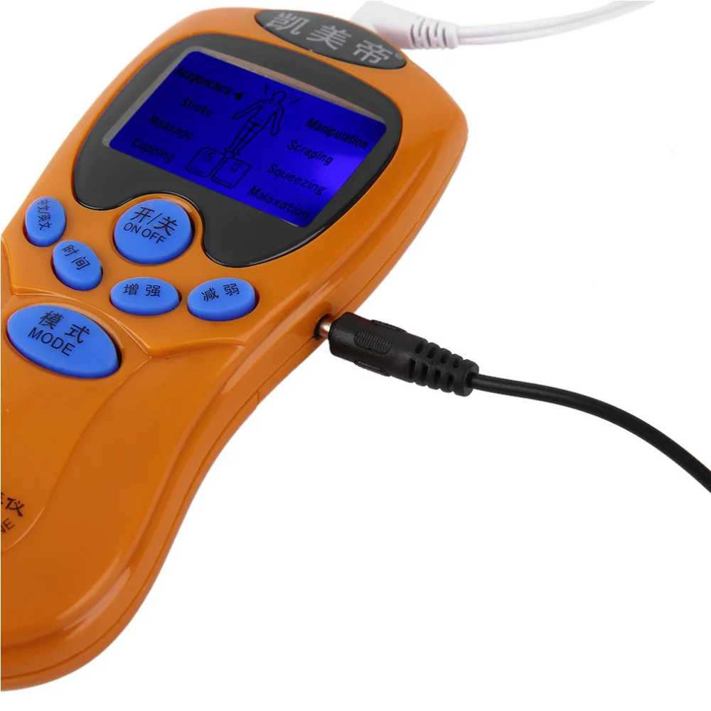 1Set Health Care Blue Screen LCD Digital Meridian Massage Instrument Relax Muscle Pain Relief Acupuncture Therapy Healthy Care 1Set Health Care Blue Screen LCD Digital Meridian Massage Instrument Relax Muscle Pain Relief Acupuncture Therapy Healthy Care