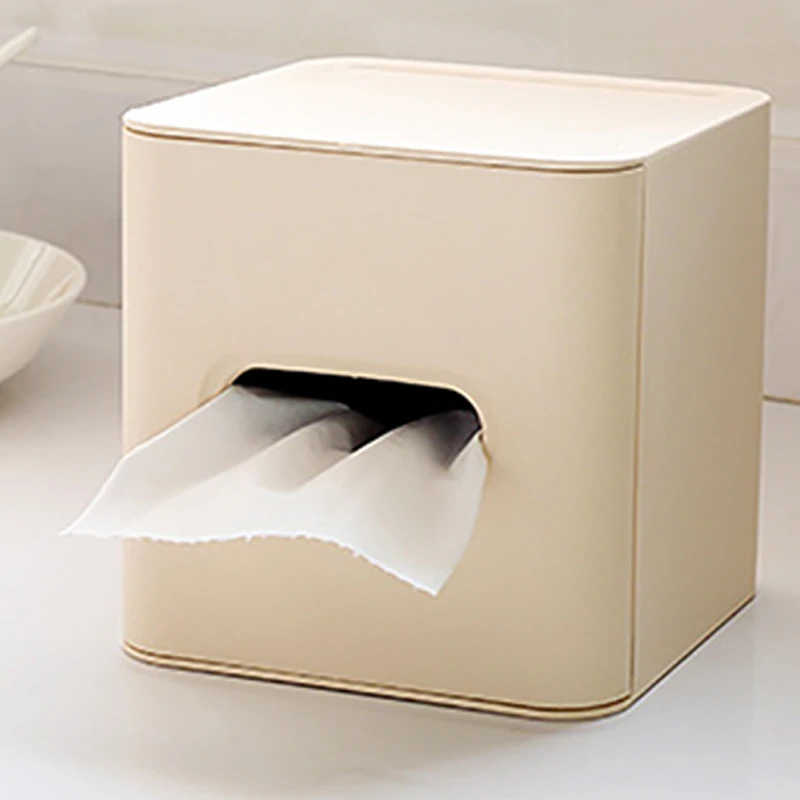 Home Kitchen Bamboo Fiber Plastic Tissue Box Napkin Holder Case Simple Stylish Roll Paper Napkins Tissue Box Home Kitchen Bamboo Fiber Plastic Tissue Box Napkin Holder Case Simple Stylish Roll Paper Napkins Tissue Box