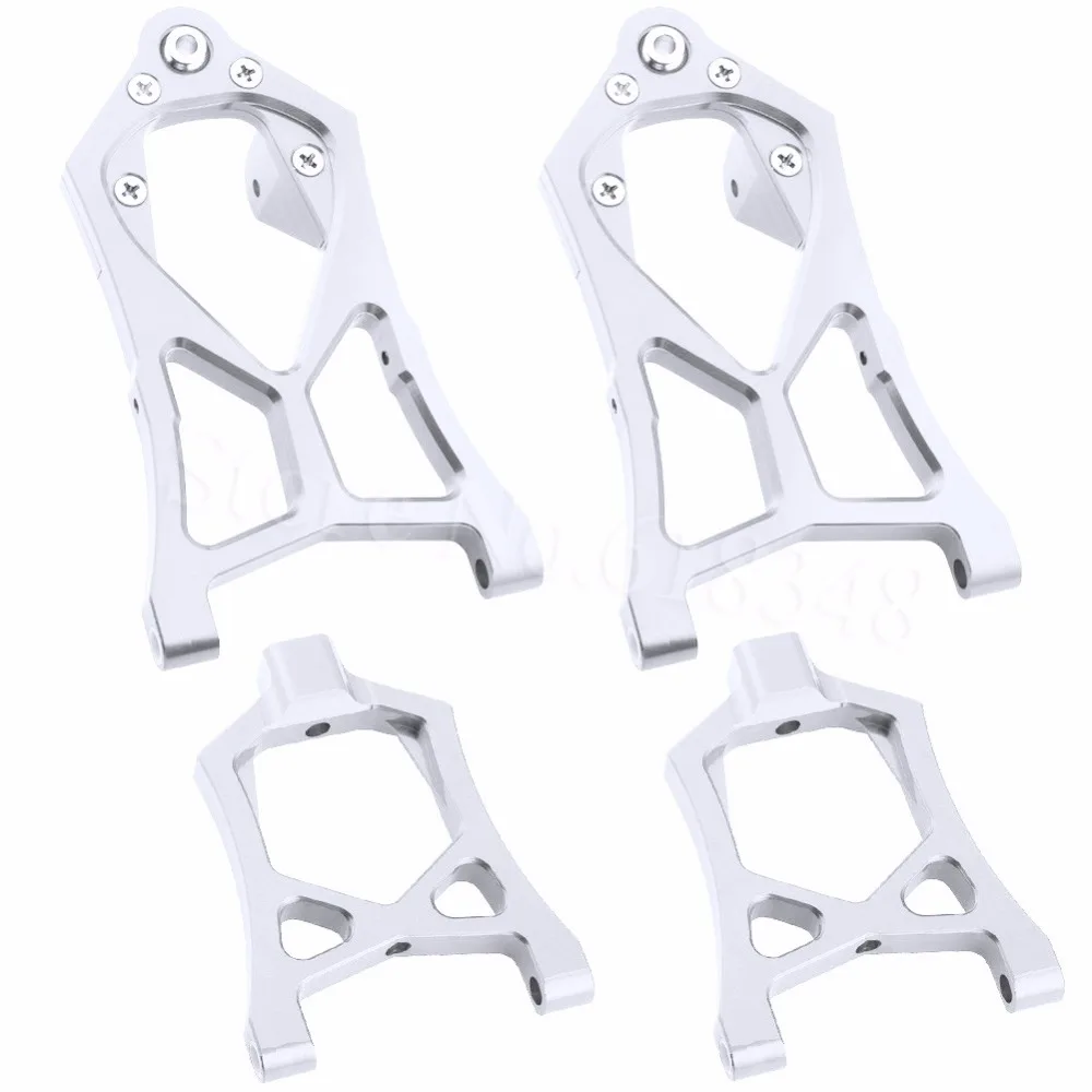 4 шт. Алюминиевый Рычаг передний подвески набор (L/R) для 1/5 HPI Baja 5B 5SC 5T 5R SS T1000 KM ROVAN 85400