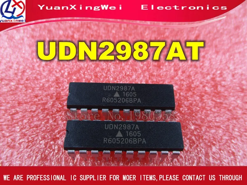 Free Shipping 2pcs UDN2987AT UDN2987A UDN2987 DIP20 integrated circuit | Электроника
