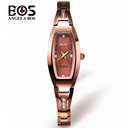 Reloj Mujer ANGELA BOX брендовые роскошные женские часы браслет модные водонепроницаемые